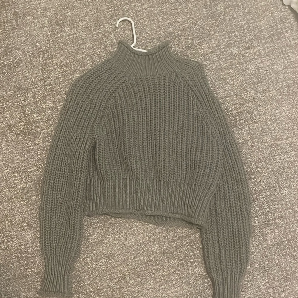 Green sweater